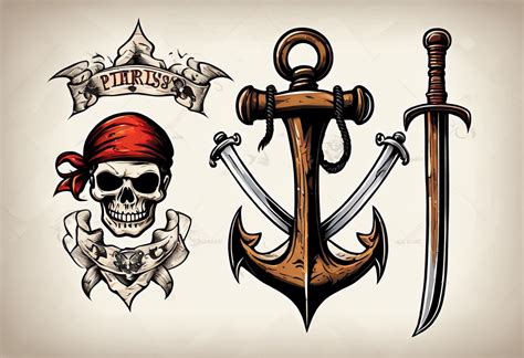 Cutlass Tattoo Ideas | TattoosAI