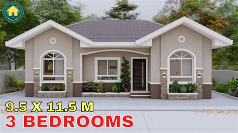 3 Bedroom Simple House Design Idea 100 Sqm Youtube