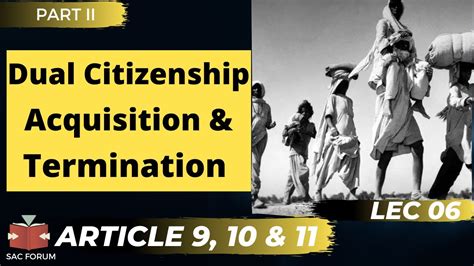 Article To Of Indian Constitution Citizenship Part Indian