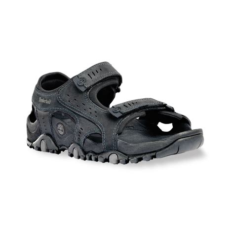 Lyst - Timberland Granite Trail T Back Sandals in Black for Men