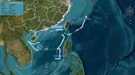 美空军侦察机在南海大范围侦察凤凰网