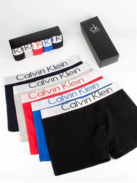Комплект трусов боксеры Calvin Klein, 5 шт - купить с доставкой по ...