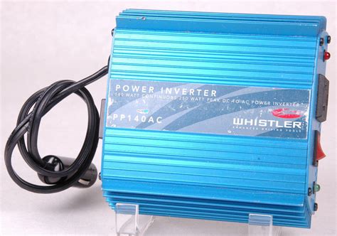 140 Watt Continuous 250 Watt Peak Dc To Ac Whistler Power Inverter