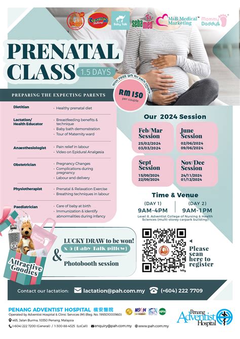 Prenatal Class Penang Adventist Hospital People Centered