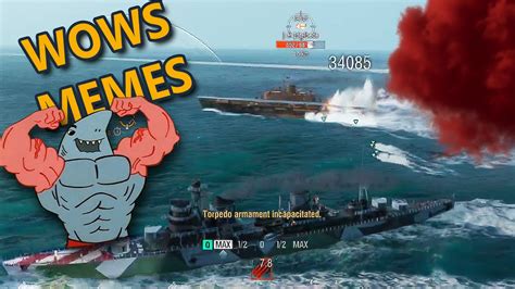 World Of Warships Funny Memes 128 YouTube