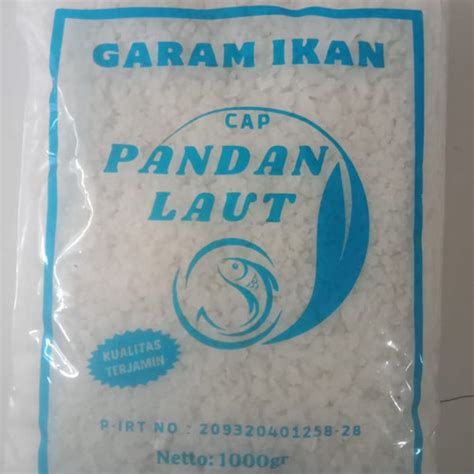 Jual Garam Ikan Kemasan Cap Pandan Laut Kg Garam Pencegah Penyakit