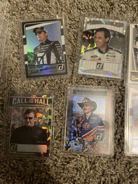 2017 Donruss Nascar Trading Card Lot 11 Numbered 1 Auto Ebay