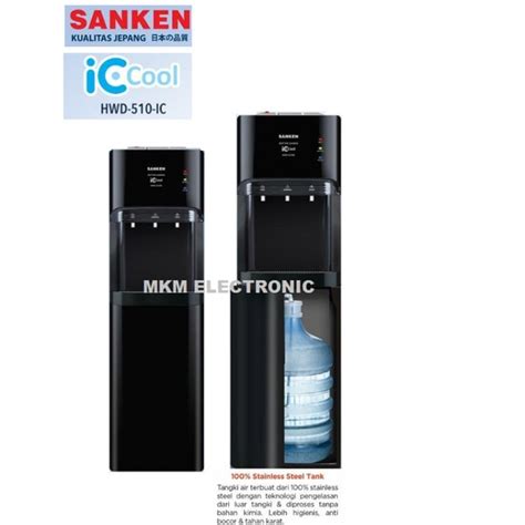 Jual Sanken Hwd C Ic Dispenser Gallon Bawah No Kompresor Stainless