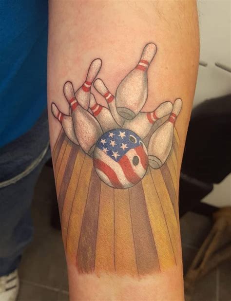 30 Bowling Tattoos Remind You To Relax Style Vp Page 2