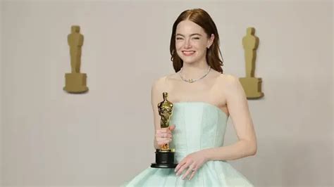 Oscar 2024 Emma Stone Gana El Premio De Mejor Actriz Protagonista Por