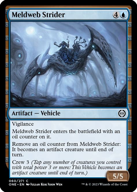 Meldweb Strider Phyrexia All Will Be One Magic The Gathering