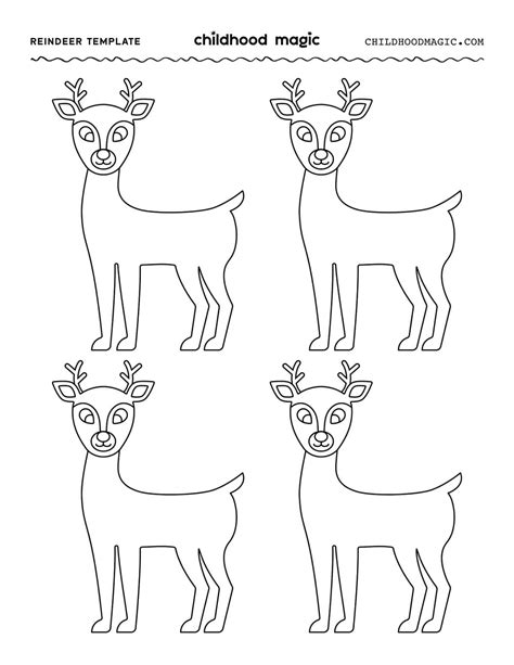 red nosed reindeer coloring pages 2
