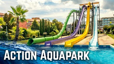 All Water Slides At Action Aquapark Sunny Beach Gopro Pov Youtube