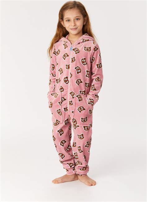 Woody Onesie Unisex Oudroze Met Uil All Over Print 222 1 One V913