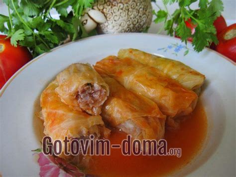 Голубцы - рецепт пошагово с фото с рисом и фаршем
