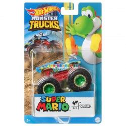 Hot Wheels Monster Trucks Yoshi Super Mario Konec