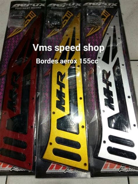 Jual Bordes Aerox Mhr Bordes Aerox Karpet Alas Kaki Mhr Aerox