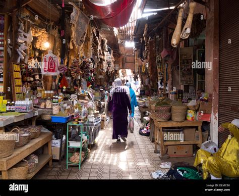 Marrakech Maroc Souk Arabe Islamique Banque De Photographies Et D