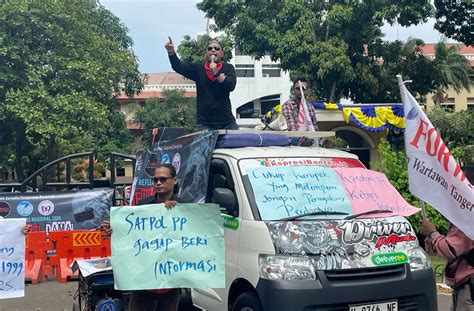 Refleksi Hpn Front Jurnalis Tangerang Bergerak Gelar Aksi