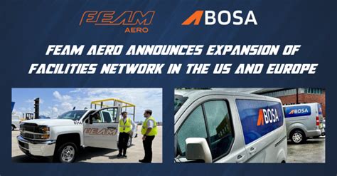 FEAM Aero Announces Expansion of Facilities Network in the US and Europe - Feam