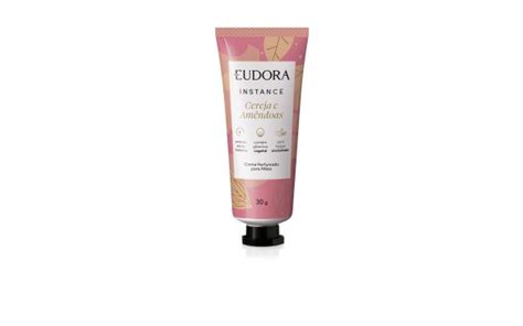 Instance Cereja e Amêndoas Creme Perfumado para as Mãos 30g Eudora