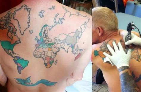 Bill Passman el turista que refleja sus viajes en un exótico tatuaje