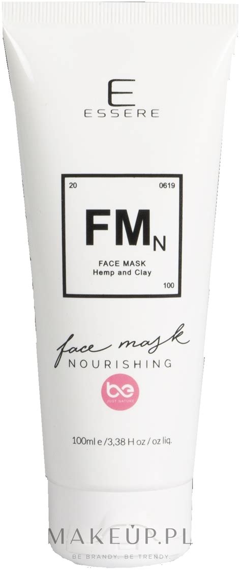 Essere Fmn Hemp Clay Face Mask Od Ywcza Maseczka W P Achcie Do