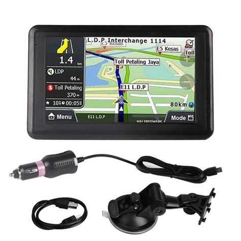 Mxzzand Navigateur Gps Navigateur Universel De Voiture Cran Tactile