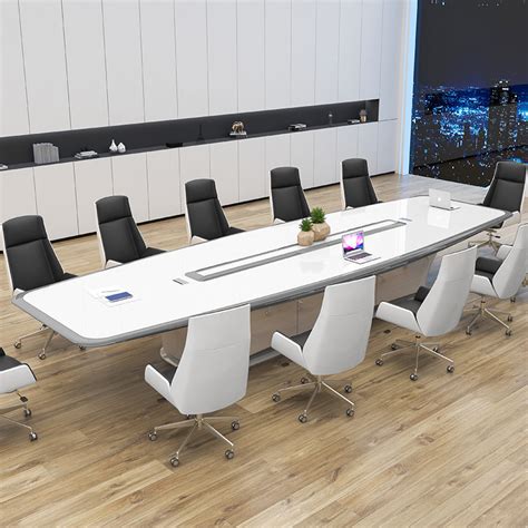 New design white meeting room conference room table