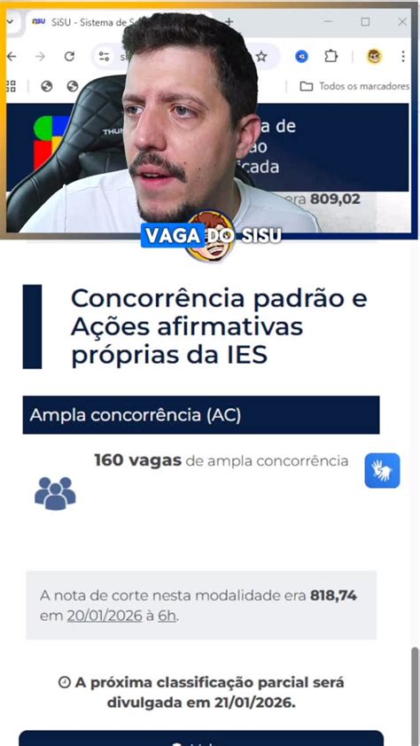 Nota De Corte Medicina Ufrj Sisu 2026