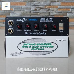 Jual Penawaran Terbatas Kit Power Amplifier Speaker Aktif Stereo