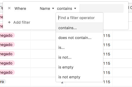 filter - Material Design data table filtering - User Experience Stack Exchange