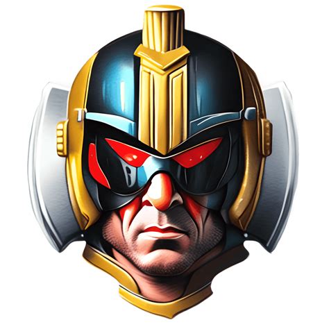 Sylvester Stallone As Judge Dredd Creative Fabrica