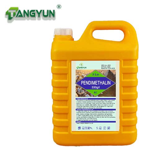 Annual Weed Herbicide Pendimethalin 40 Ec Cotton Field Weedicide