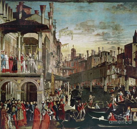 The Miracle Of The Relic Of The True Cross On The Rialto Bridge