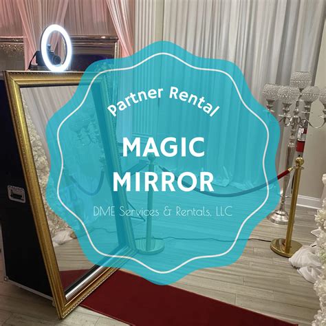 Magic Mirror Partner Rental Mcgee Entertainment And Events Inc