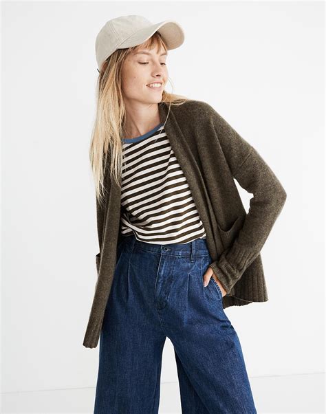 Madewell Cashmere Shawl Collar Cardigan Sweater Lyst