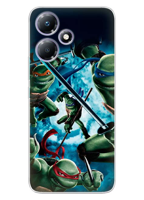 Infinix Hot i чохол з мультиком Черепашки ніндзя Teenage Mutant Ninja Turtles TMNT