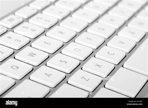 Close Up Computer Keyboard Stock Photo Alamy