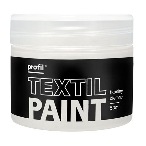 TEXTIL PAINT 50 Ml Farba Metaliczna Do Ciemnych Tkanin Sklep Z