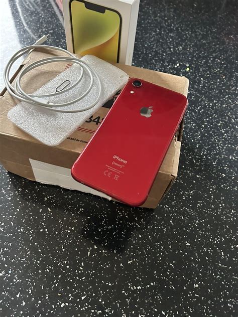 Apple IPhone XR Red 64GB Unlocked A2105 GSM 190198771001 EBay