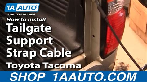 How To Install Replace 95 04 Toyota Tacoma Tailgate Support Strap Cable