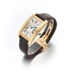 Tank Americaine Ref Yellow Gold Wristwatch With Date Circa