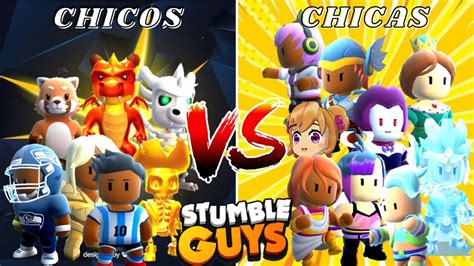 Chicos Vs Chicas Stumble Guys En Directo Con Suscriptores Youtube