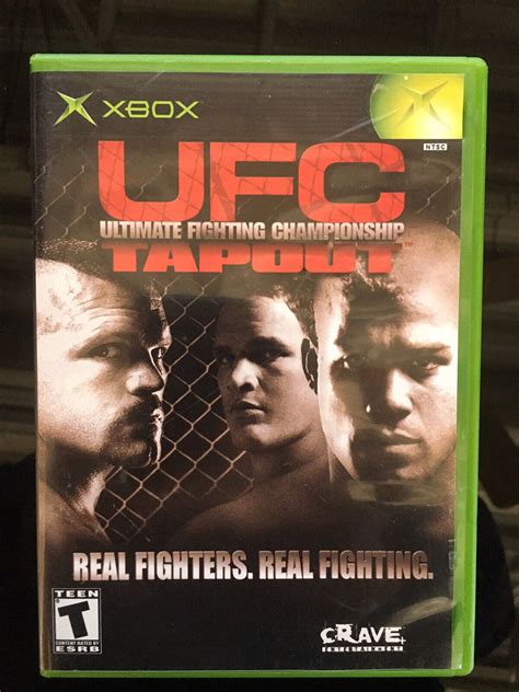 Ufc Tapout Microsoft Xbox 2002 Case Only No Game Ebay