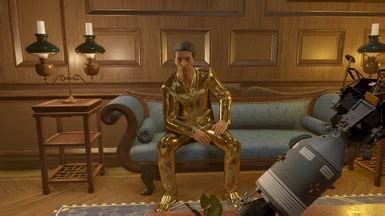 Walter Stroud Outfit Retexture Solid Gold At Starfield Nexus Mods