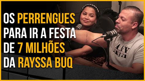 Os perrengues para ir a festa de 7 milhões da Rayssa Buq Casal