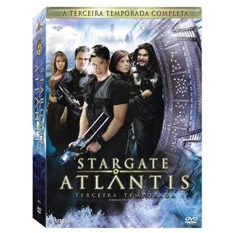 Box Stargate Atlantis Terceira Temporada No Shoptime