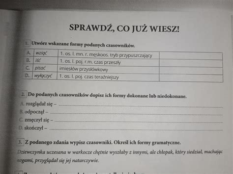 Zadania W Za Czniku Prosz O Pomoc Daje Du O Punkt W Brainly Pl