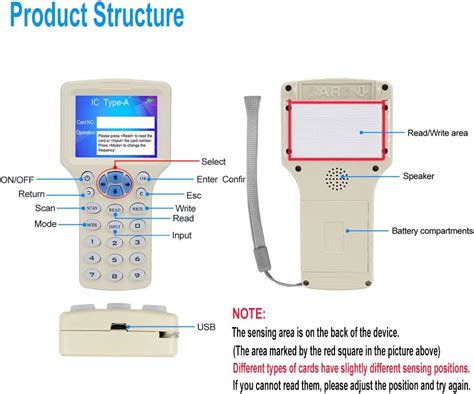 Buy Jasag Rfid Reader Writer Duplicator Nfc Reader Khz Mhz